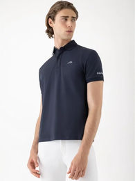 Equiline Eqpartek Reitpoloshirt für Herren aus Baumwolle Blau Größe S – Bild 1 von 3