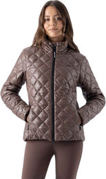 Equiline EQPLUM gefütterte Jacke Damen Cocoa Powder Größe XS – Bild 1 von 1