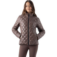 Produktbild von Equiline EQPLUM gefütterte Jacke Damen Cocoa Powder Größe XS