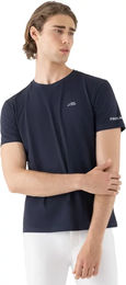 Equiline Eqrefek Reitshirt für Herren aus Baumwolle Blau XXL – Bild 1 von 3