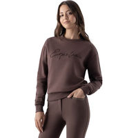 Produktbild von Equiline EQZZIE Rundhals Sweatshirt Damen Cocoa Powder Größe XXL