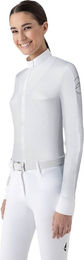 Equiline Estock Turniershirt Damen Weiß Größe 42 aus Nylon – Bild 1 von 1
