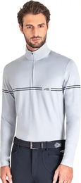 Equiline Etek Reittrikot mit langen Ärmeln für Herren in Grau XXL – Bild 1 von 1