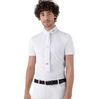 Produktbild von Equiline Ethan Turnier-Poloshirt für Herren in Weiß Größe XXL