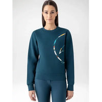 Produktbild von Equiline Ezzy Reit-Sweatshirt für Damen in Blau und Petrol