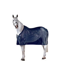 Produktbild von Equiline Fliegendecke Weston Mesh Navy Blau für Pferde