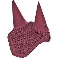 Produktbild von Equiline Fliegenhaube aus Baumwolle in Rot