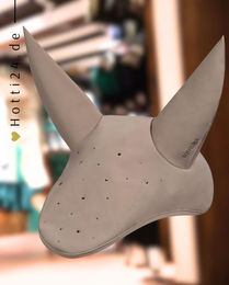 Produktbild von Equiline Fliegenhaube Galeg Weiß für Pferde