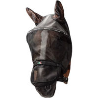 Produktbild von Equiline Fliegenmaske Benson Schwarz für Pferde Größe Vollblut