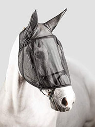 Produktbild von Equiline Fliegenmaske für Pferde Größe XL extrem leicht