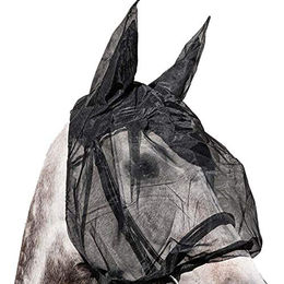 Produktbild von Equiline FlyMask Fliegenmaske für Pferde Schwarz Größe M