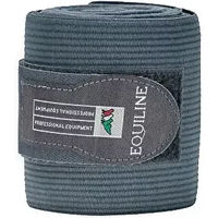 Produktbild von Equiline Gamaschen aus Fleece in Blau und Grau