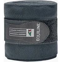 Produktbild von Equiline Gamaschen aus Fleece in Grau - 4 x 4 Stk.