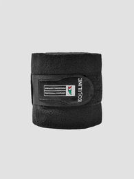 Produktbild von Equiline Gamaschen aus Polyester in Schwarz für Pferde 4er Pack
