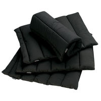 Produktbild von Equiline Gamaschen Bandagierunterlagen EQ aus Baumwolle Schwarz Größe L