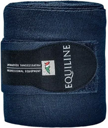 Equiline Gamaschen für Pferde aus Polyester in Grau und Blau – Bild 1 von 2
