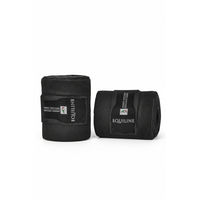 Produktbild von Equiline Gamaschen Wickelbandagen Work 2er Set Schwarz
