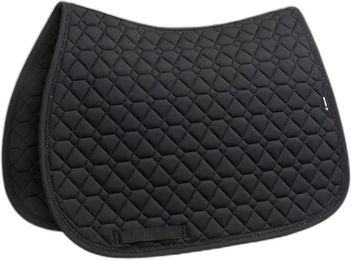 Equiline Gemma Eqgemma Tech Dressur Schabracke mit Crystal Fabric in Schwarz – Bild 1 von 2