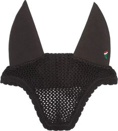 Equiline Gerald Fliegenhaube aus Baumwolle für Vollblut in Braun oder Schwarz – Bild 1 von 2