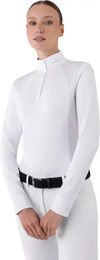 Equiline Ghitak Turniershirt Damen Weiß Nylon Größe M – Bild 1 von 4