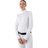 Produktbild von Equiline Ghitak Turniershirt Damen Weiß Nylon Größe M