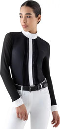 Produktbild von Equiline Giosted Reitshirt Damen Schwarz Größe 44