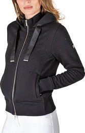 Equiline Glareg Zip Hoodie Damen Nero Größe XL – Bild 1 von 1