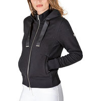 Produktbild von Equiline Glareg Zip Hoodie Damen Nero Größe XL