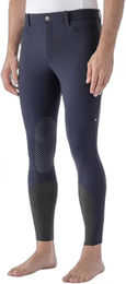 Equiline Grafton Bmove Herrenreithose mit Kniegrip in Blau Größe 48IT – Bild 1 von 2