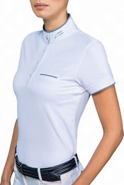 Equiline Greta Turniershirt Damen Weiß Größe XL – Bild 1 von 1