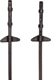 Equiline Gummizügel für Pferde mit Stopper in Braun – Bild 1 von 1