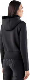 Equiline Gur Sweatjacke Damen Schwarz – Bild 1 von 6