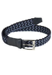 Produktbild von Equiline Gürtel Camirac aus Leder Schwarz Blau Unisex