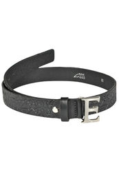 Produktbild von Equiline Gürtel Ediwe Black für Damen aus Kunstleder in Schwarz mit silberner Schnalle