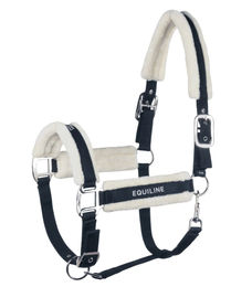 Produktbild von Equiline Halfter Capezza für Pferde in Blau aus Kunststoff