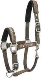 Produktbild von Equiline Halfter Timmy für Vollblut in Braun aus Kunststoff