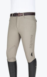 Equiline Herren Reithose Grafton mit Kniebesatz aus Mikrofaser und Baumwolle – Bild 1 von 6