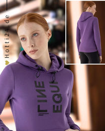Equiline Hoodie Clemac Patrician Purple Fleece Lila – Bild 1 von 1