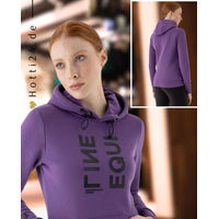 Produktbild von Equiline Hoodie Clemac Patrician Purple Fleece Lila