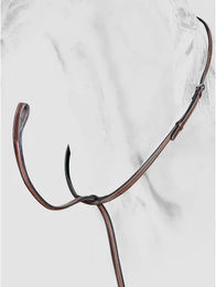 Produktbild von Equiline Hunter Martingal mit Ringen aus Leder in Braun