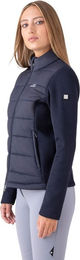Produktbild von Equiline Julia Quilted Damenjacke aus Polyester in Blau Größe S