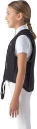 Equiline Junior Airbag Weste für Kids in Schwarz mit 3 Kartuschen aus CorduraStretch – Bild 1 von 5