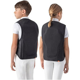 Equiline Junior Airbag Weste für Kinder in Schwarz aus Cordura Stretch – Bild 1 von 6