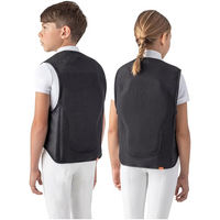 Produktbild von Equiline Junior Airbag Weste für Kinder in Schwarz aus Cordura Stretch