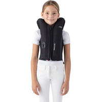 Produktbild von Equiline Junior Airbag Weste für Kinder in Schwarz aus CorduraStretch