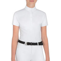 Produktbild von Equiline Jupiterk Turnierpoloshirt für Mädchen in Weiß