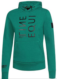 Produktbild von Equiline Kids Fleece Hoodie Clemac Pepper Green