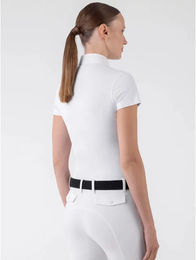 Equiline Lily Reitshirt Damen Weiß Nylon Größe S – Bild 1 von 2