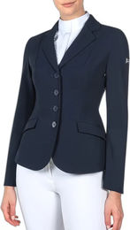 Equiline Miriamk Reitturnierjacke Damen Blau Polyamid Größe 36 – Bild 1 von 5