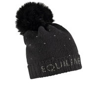 Produktbild von Equiline Mütze Glueg Black für Damen in Schwarz für den Winter